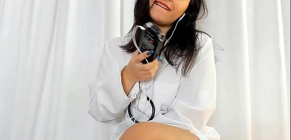  ASMR RolePlay Medica Safada Te Gozando Gozar Gostoso DOCTOR SEXY LATINA BLOWJOB MEDICA FAZENDO SEXO ORAL ATE GOZAR NA BOCA